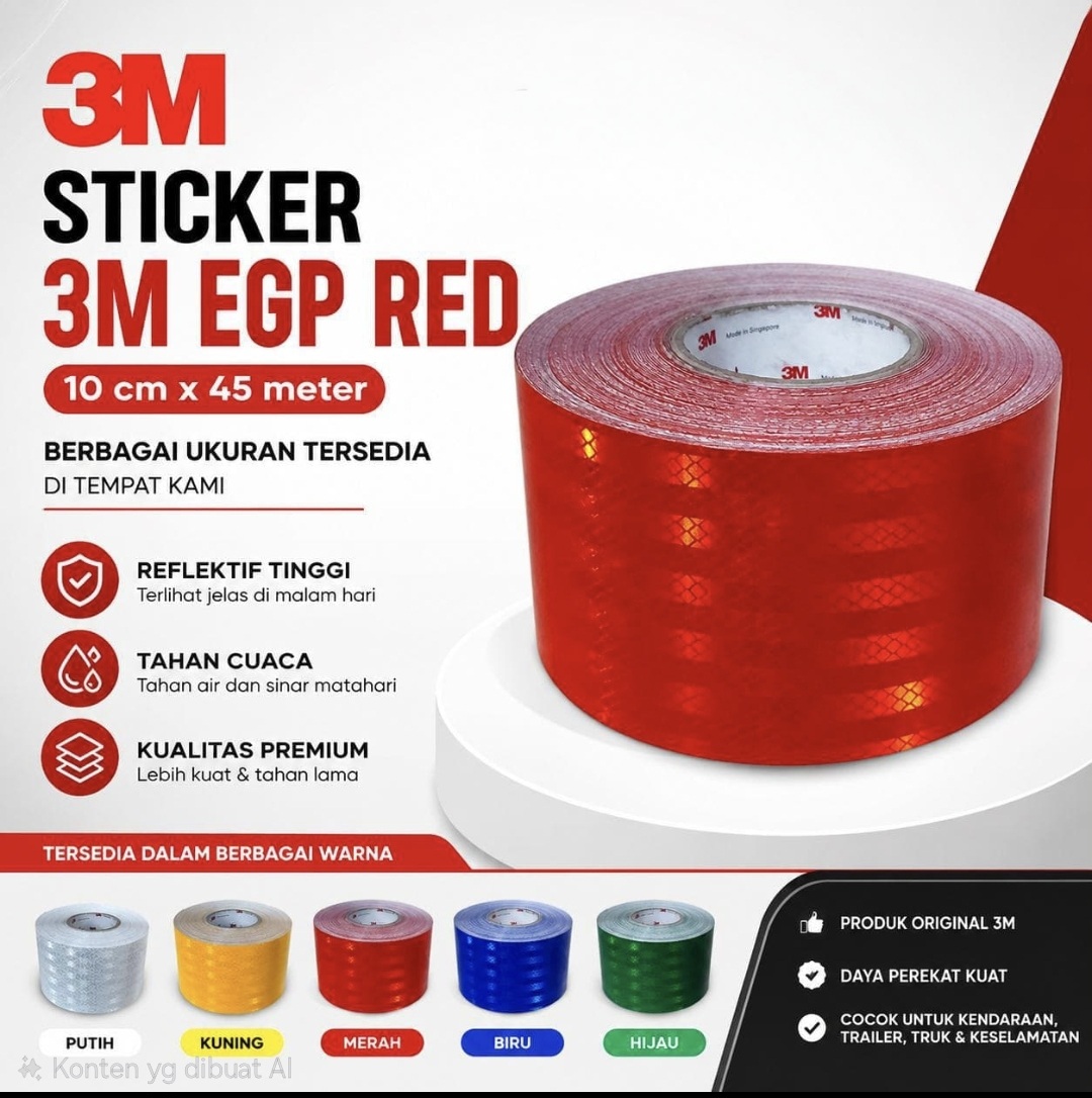 Agen Stiker 3M EGP Engineer Grade Prisma